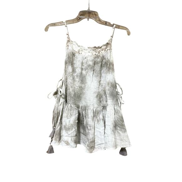 NWT Aerie Tie Dye Babydoll Spaghetti‎ Strap Top Women's M - Picture 5 of 7